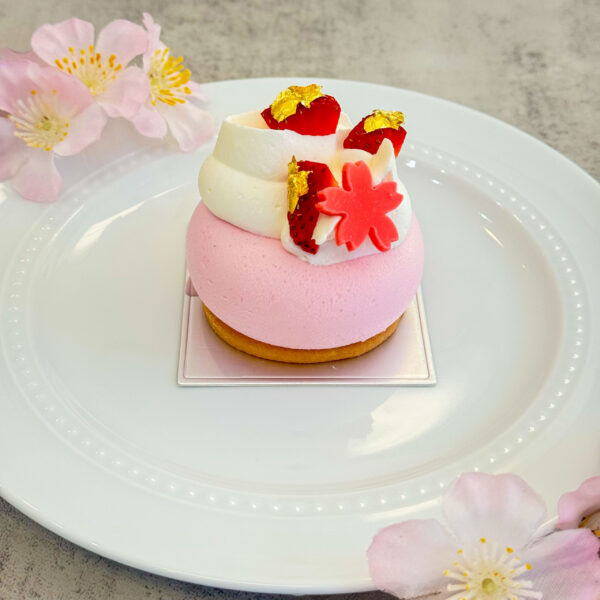 Sakura Strawberry Mousse
